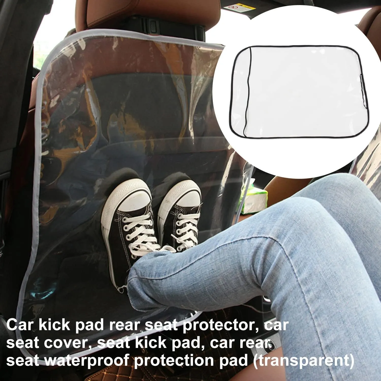 2 Set Of Universal Back Seat Protector Cover F49-8-1073
